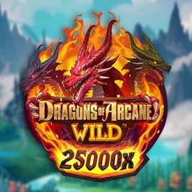 Official Slots logo: Dragons of Arcane Wild by Foxium at Xtraspin Casino