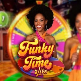 Funky Time logo – Live Casino by Evolution at Xtraspin Casino