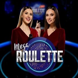 Official Live Casino logo: Mega Roulette by Pragmatic Play at Xtraspin Casino